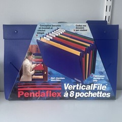 *NEW* Mobile/Hanging File, 8 Pockets, Letter,10-1/4 x 1-3/8 x 14-1/4 Inches