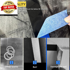 4 Rolls Premium Painters Tape, Blue Tape, Masking Tape, Paint Tape