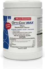 *12-Pack* Micro-Scientific OptiCide MAX Disinfectant Cleaner Wipe X-Large M60038
