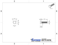 1/4-20 x 1″ Hex Head Bolts Stainless Steel Fully Threaded Qty 50