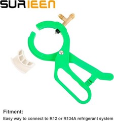 3-in-1 Side Mount Can Tap Valve | 1/4” SAE 1/2” Thread R134a Refrigerant Di…