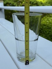 8 Vintage Libbey DuraTuff Endeavor Glasses, Stackable Heavy Duty Tumblers