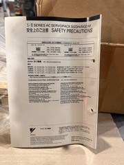 NEW AUTHENTIC YASKAWA SGDH-08AE SERVOPACK SERVO DRIVE 200V FACTORY CRIB STOCK
