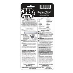 J-B Weld Bumper Weld Syringe Epoxy Adhesive, 25 ml