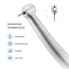 COXO Dental High-speed Air Turbine Handpiece 4 Holes Anti-retraction 1-Spray