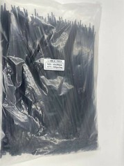 1,000 Pack UV Black Cable Ties 14-in 50 Lb Tensile 14-in