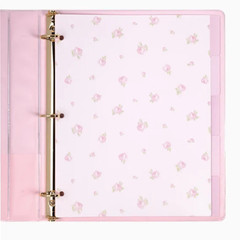 LoveShackFancy Yoobi Blooming Heirloom 1″ Binder with 5-Tab Dividers