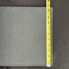 Vintage Columbia Black Pebble 3 Ring Binder 3″ Spine Heavy Duty Made in USA