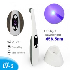 Dental Wireless Cordless LED Cure Curing Light Lamp 2200mw 10W Tool Resin Cure 1