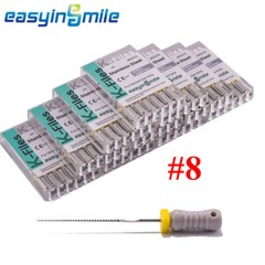 60pcs Dental Endodoncia Endo K Files Root Canal K-Files Hand Use 25MM #6/8/10/15