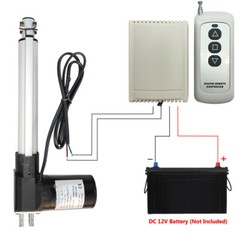 12V 6000N 1320lb Linear Actuator Stroke Long 12″~ 40″ Heavy Duty Waterproof
