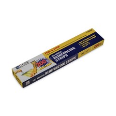 C-Line 64112 1 x 10.75 Self-Adhesive Reinforcing Strips – Clear (200/Box) New