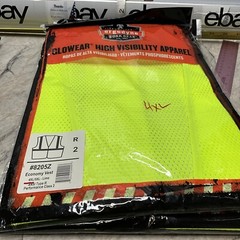 Ergodyne GloWear 8205Z High Visibility Sleeveless Safety Vest Size LIME 4XL 5XL
