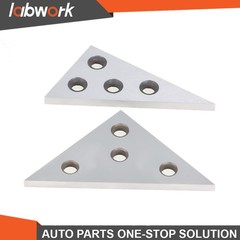 Labwork 2PCS 45 45 90 Degree Angle Blocks 30 60 90 Angle Machinist Plate 0.0001″