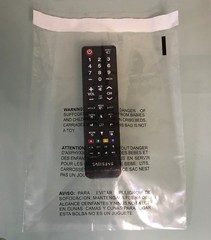 300 6×9 1.5 Mil Bags Clear Suffocation Warning Poly Bag 6″x9″