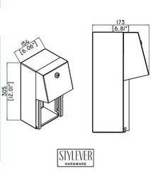 Commercial Toilet Paper Dispenser 304 Stainless Steel Double Roll Holder He…