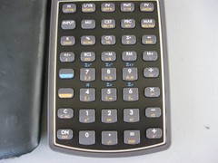 Hewlett Packard HP-10BII Financial Calculator w/case FRESH BATTERIES INSTALLED