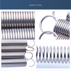 0.5mm Wire Dia. 3/4/5/6mm Outside Dia. Extension Springs 304 Stainless Steel