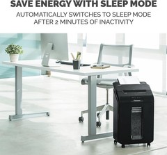 Automax 100M Auto Feed Micro-Cut Shredder, 100 Auto/10 Manual Sheet Capacity