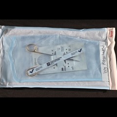 V. Mueller MO1601-001 Metzenbaum Dissecting Scissors Curved B/B 7 in