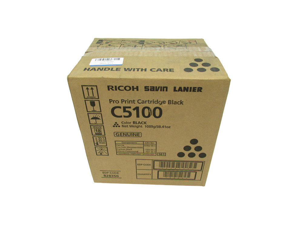 828350 New Genuine Ricoh Black Pro Print Cartridge for the Pro C5100