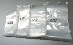 400 Clear 2mil Poly Bags Assortment 4 Sizes 4×6 5×8 6×9 8×10 100@ Top Seal Bags