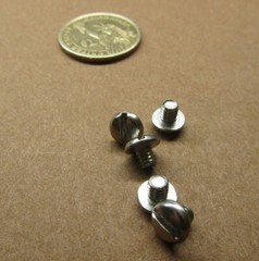 18-8 Stainless Steel Pan Head Slotted Machine Screw 8-32 x 3/16″, 300 pcs
