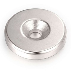 Lot Countersunk Ring Round Disc Strong Neodymium Magnets Rare Earth Hole N35