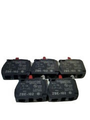 SCHNEIDER ZBE-102 1NC 5 Pcs. Per Pack. auxiliary contact NIB