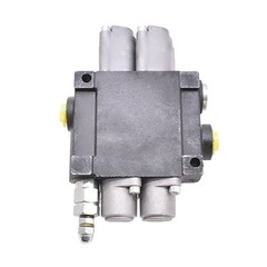 Hydraulic Control Valve Double Acting 2 Spool 3600 PSI 13 GPM SAE Ports