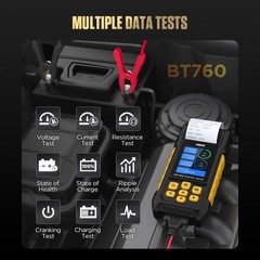 Battery Testers BT760 Automotive Battery System Testers 8V-32V Car Battery An…