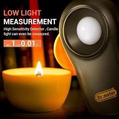 LX1330B Digital Illuminance Light Meter 0-200000 Measurement Range Lux Meter