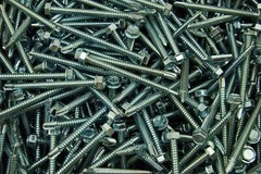 (150) Hex Washer Head 1/4 x 3 Self-Drilling Tek Screw IHW #14