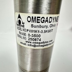Omegadyne PX01K1-3.5KG5T Pressure Transducer Range 0-3500 w/ Box