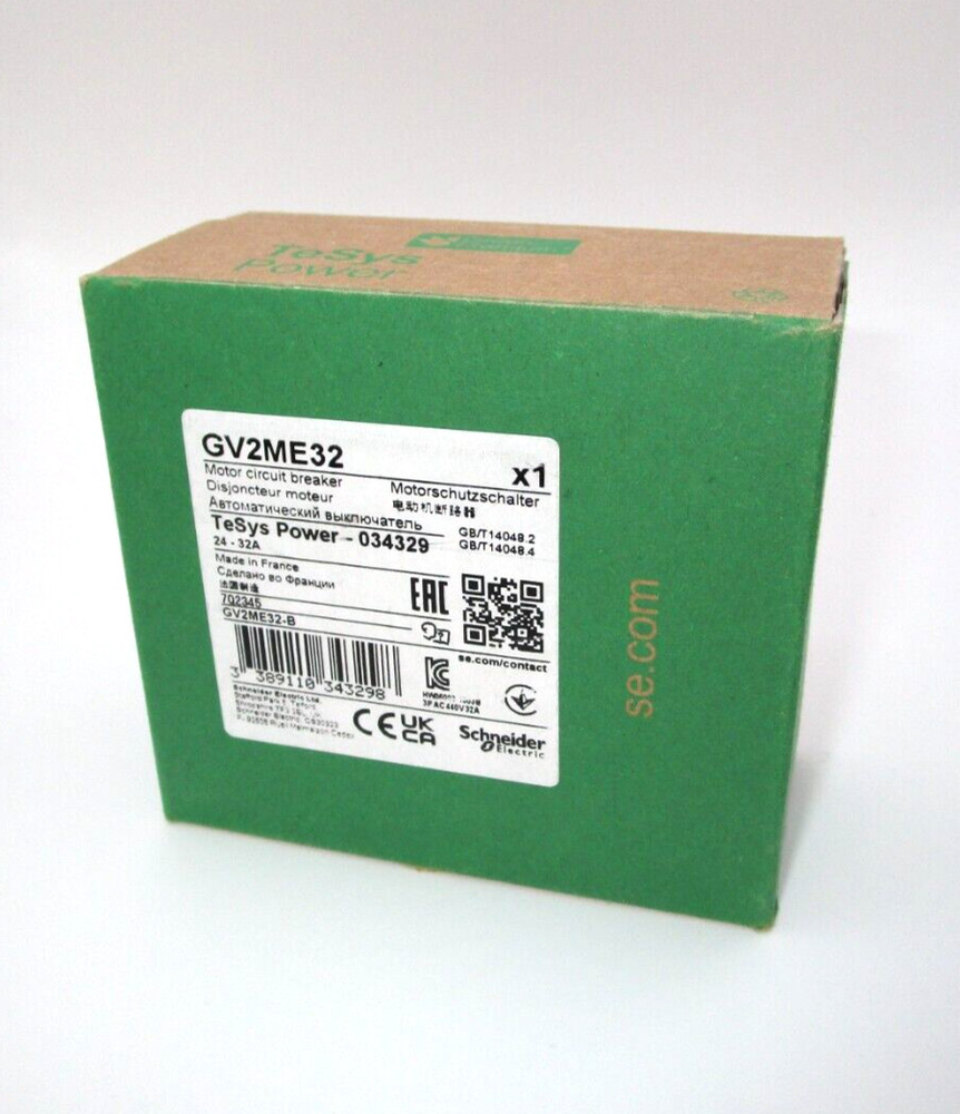 GV2ME32 Original SCHNEIDER Motor Circuit Breaker 24-32 A Made in France