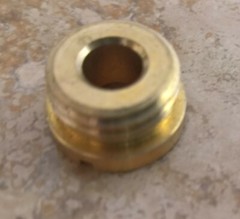 Generac LC 22-100kw (LP) Propane Brass Inline Jet/Orifice/Adapter/Regulator