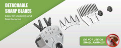 Sheep Shears 500W Professional Clippers, 6-Speed Grooming for Livestock