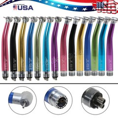 USA Dental High Speed Handpiece Single water spray Air Turbine 2/4Holes