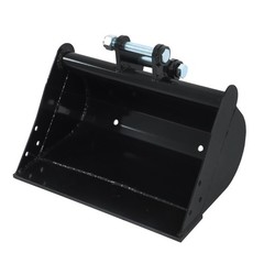 500mm Plain Bucket Attachment For 0.8ton-1ton Mini Excavator Digger US