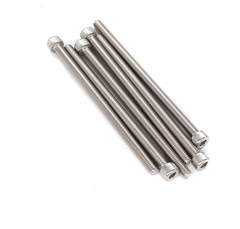 6pcs M5 x 120mm – 0.8mm Pitch Hex Socket Cap Bolts Screws 304 Stainless Steel