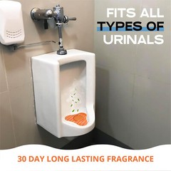 1-10 ) Janitorial Scented Urinal Cake Screens + Deodorizing Cleaners Anti-Splash