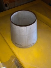 316 Stainless Steel 168.3 x 114.3 butt weld pipe reducer (6 inch x 4 inch NPS)