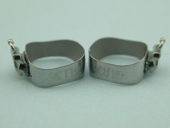40Pcs Dental Orthodontic 1st Molar Band&Buccal Tube U3/L2 Non-convert. MBT .022