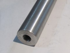 ALUMINUM ROD 1″ X 4″ Long 6061-T6 Tapped 3/8″- 16 (Both Ends) 1 Piece