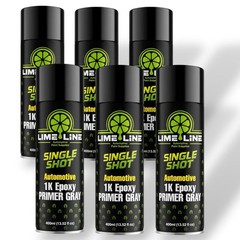 LiME LiNE 1K Epoxy Primer Aerosol Spray Paint – Bare Metal Adhesion – Pack of 2