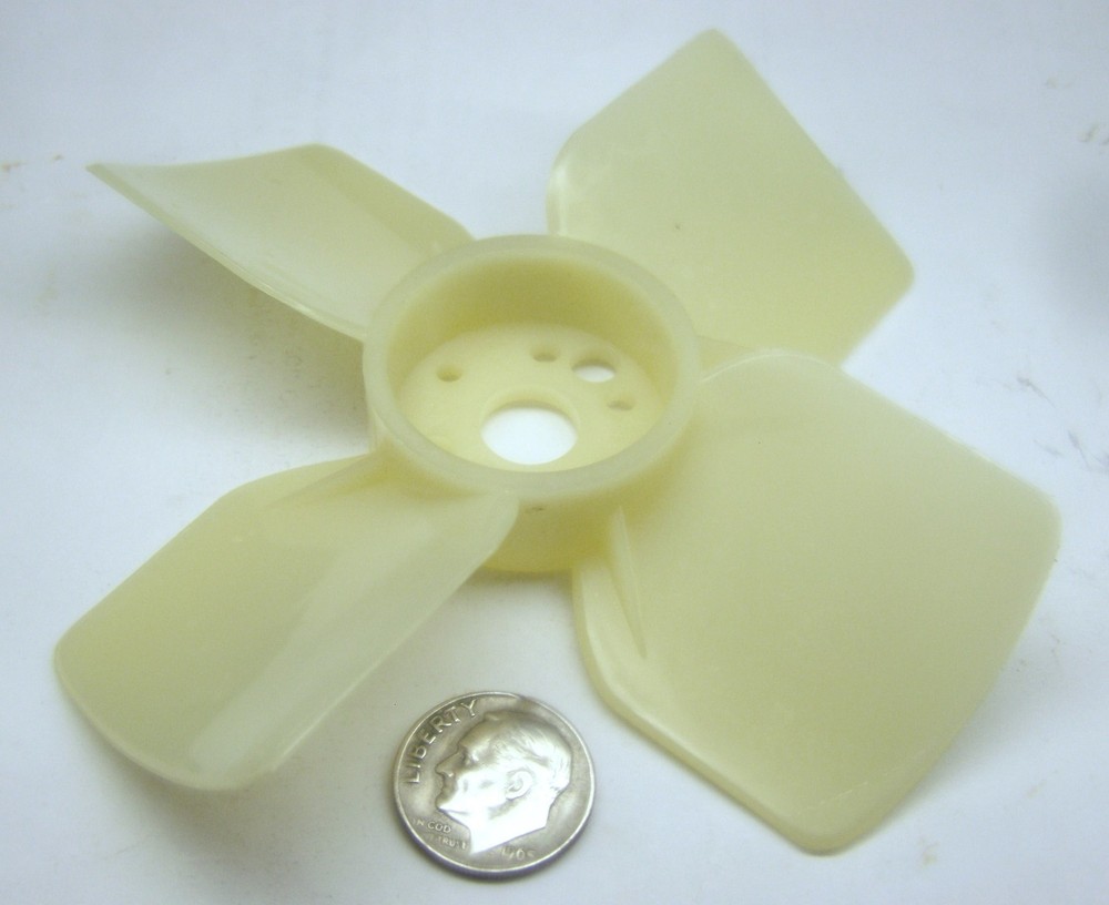 NAVY AIR TRAFFIC CONTROL HOWARD IND 6-218-152 NOS FAN IMPELLOR PLASTIC 4″ D 3/8″