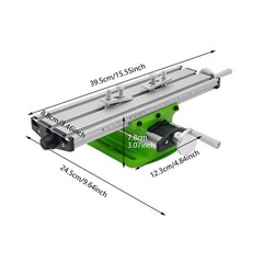 2 Axis Cross Slide Compound Bench Drill Vise Multifunction Milling Working Table
