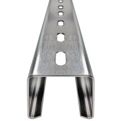 Electriduct 304 Stainless Steel Slotted Hole Strut Channels