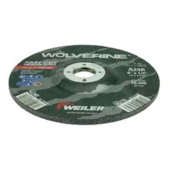 Wheel Type 27 Grinding Fast Cut Grinding 6″x1/4″ WEILER Wolverine Depressed