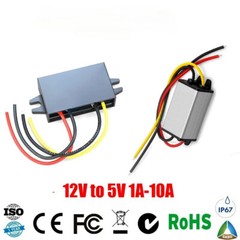 DC 12v TO 5v 1A 3A 5A 10A 5 Volts Buck Voltage Reducer Step-down Power Converter